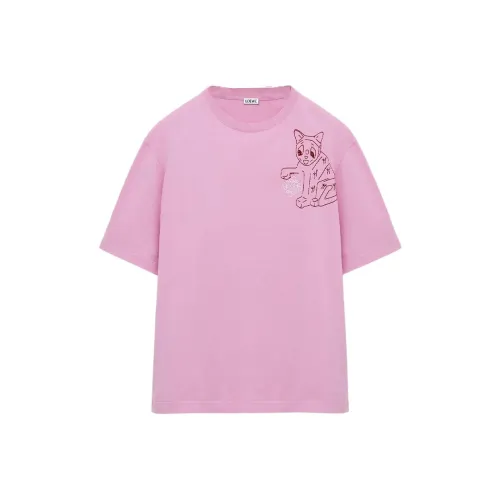 LOEWE Совместное издание x Louis Wain SS26 T Рубашка Унисекс