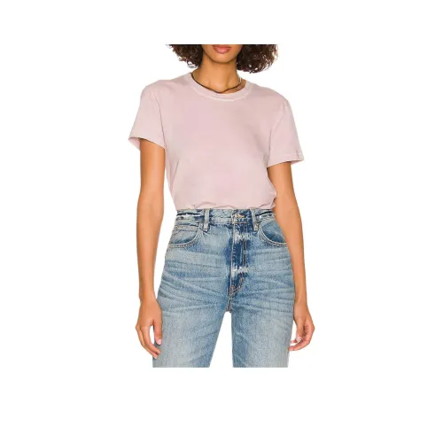 JAMES PERSE Светло-розовые Женские T-рубашки