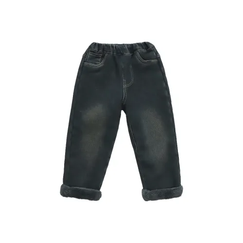 RHOBESAM Маленький крышка для горшка 2467 Карман с флисовой подкладкой Джинсы Деним Предшкольные Джинсы