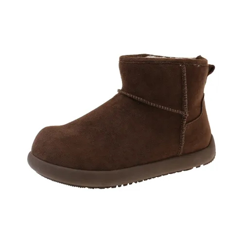 WUJI Короткий Толстый Сноубутсы Женские