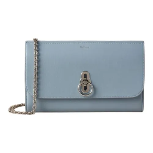 Mulberry Кожа Одно плечо Через плечо Клатч Женский Синий