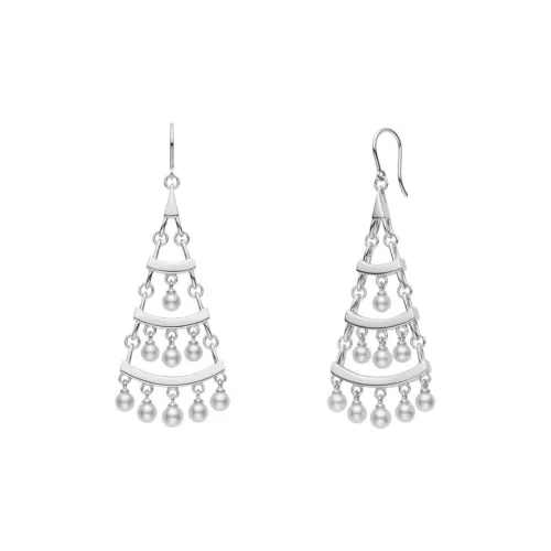 MIKIMOTO Серебряные серьги Women's Silver