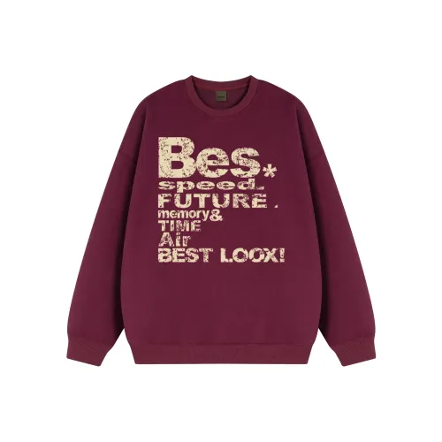 LOOX! Свитшот Унисекс Бордовый