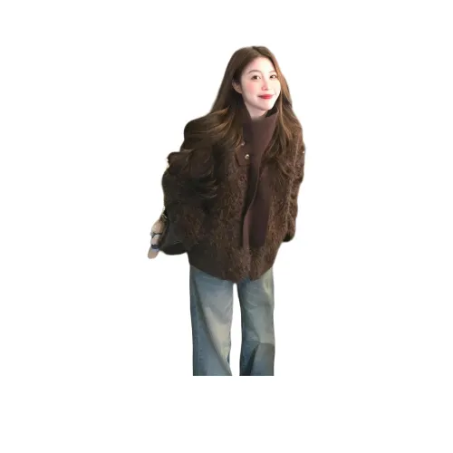 WICK BUEN Velvet Feel Пальто Женское