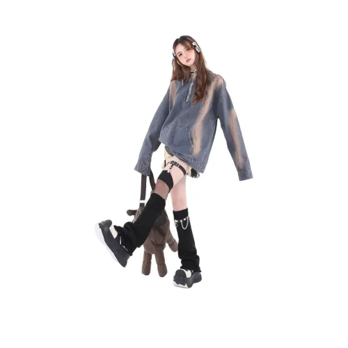 ALPLUME MY 2057 Синий Унисекс Джинсовые куртки