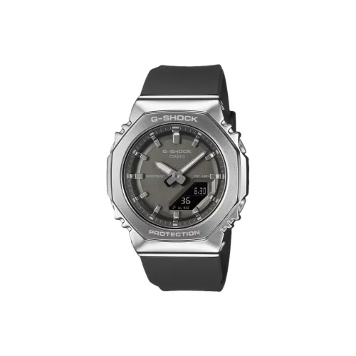 CASIO 2100 Series Кварцевый механизм Смольный ремешок Часы Мужские Черный циферблат