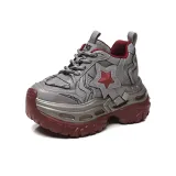 Металлический красный