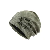 [Камуфляж Свободная шапка‑бини] Армейский зеленый