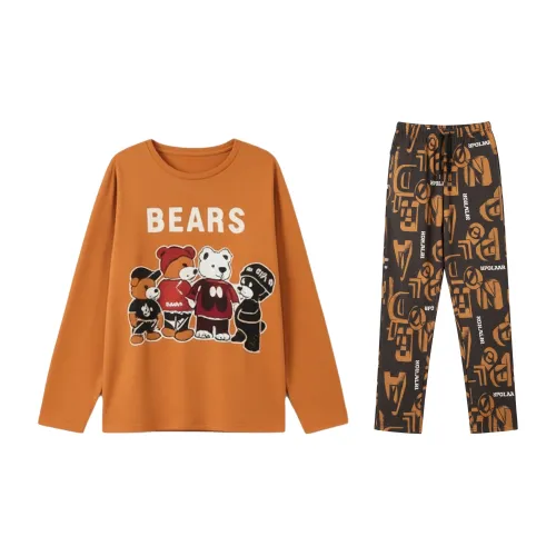 QIAONITONG Изображение Цвет Мужской Пижамный Комплект