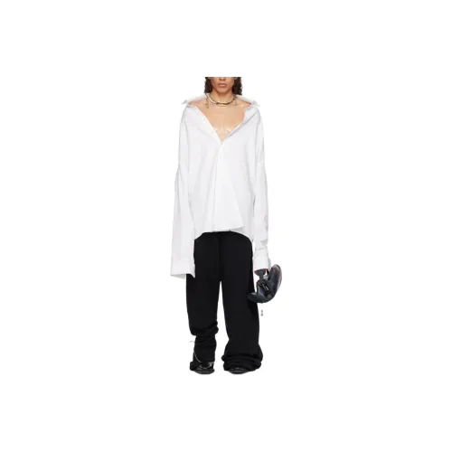 Jean Paul Gaultier Белые Мужские Рубашки