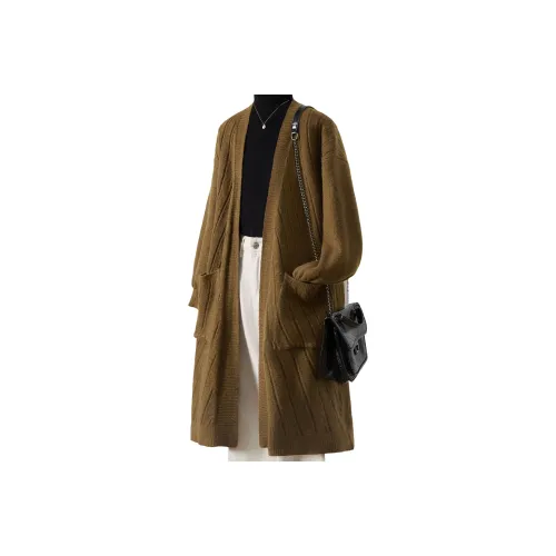 TOUCH Оливковый Женский Трикотаж