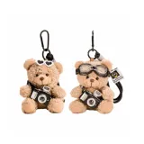 Фотография Блестящая Фототехника Медвежонок [Пилотное Стекло Бурый Медведь + Сердце Стекло Бурый Медведь] (2 шт)