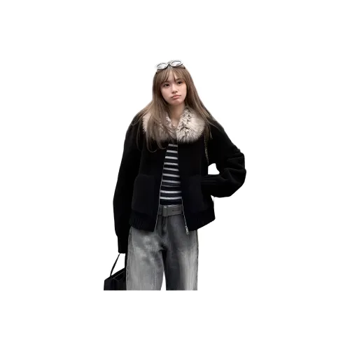 GRAYISMOON Вельвет Feel Пальто Женское