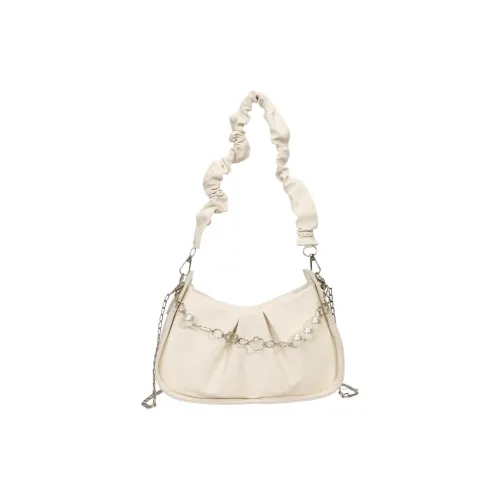 VENUCO ПУ (полиуретан) Подмышечный Сумка на плечо Женская Белый Серебряный Розовый Черный