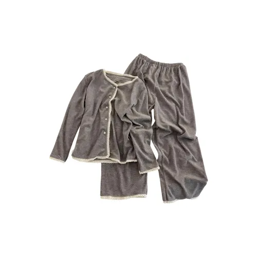 O'MESIK Серый Женский Пижамный Комплект