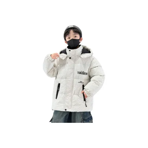 The panda is round Хлопковый пуховик для детей