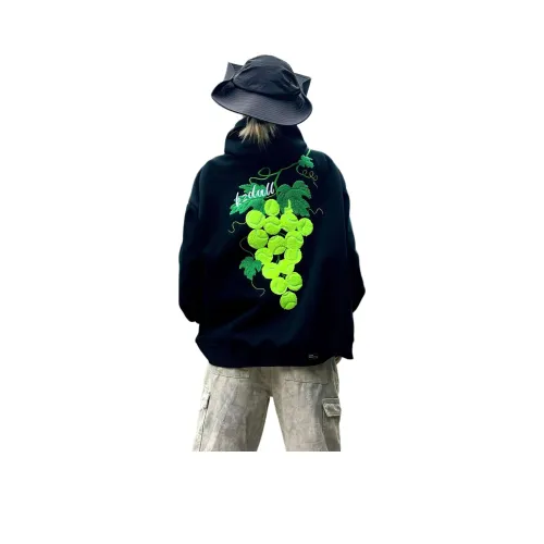 DEMAVIE Черный Унисекс Свитшоты