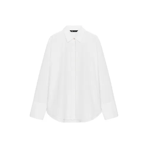 ZARA Collaboration Белые Женские Рубашки