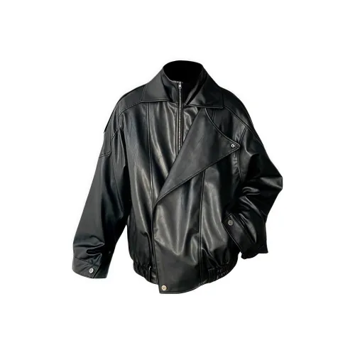 BANKONGSHAN Кожа Куртка Унисекс