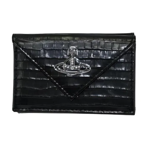 Vivienne Westwood Кожа Кошелек Мини Унисекс Черный
