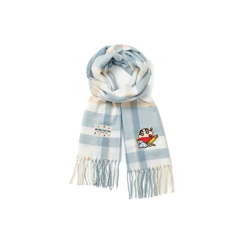 Crayon Shinchan Акриловые вязаные шарфы унисекс