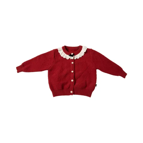 RHOBESAM Радужный Слон Q2532 Кружевная отделка Трикотажная ткань Кардиган Цвет изображения Пре-школьные Свитера