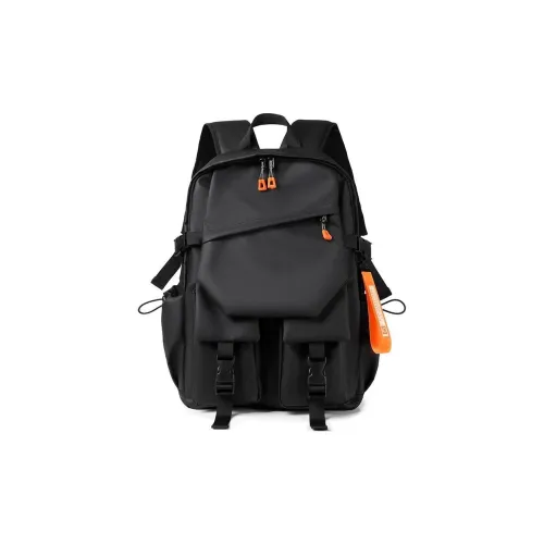 MOK Oxford Backpack Regular Unisex Black MOK Оксфорд Рюкзак Стандартный Унисекс Черный