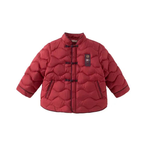 DAVE BELLA Темно-красный [3A Антибактериальный Флис] KIDS Пуховики