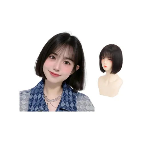 LOUIS FERRE LUIGI Короткий Прямые волосы Парик Молодая полная голова Набор