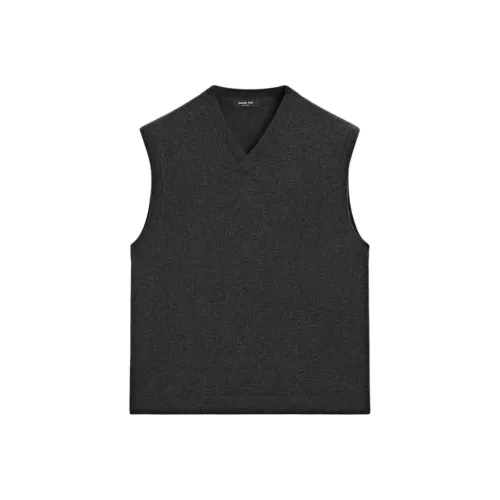 Massimo Dutti Темно-серые мужские майки