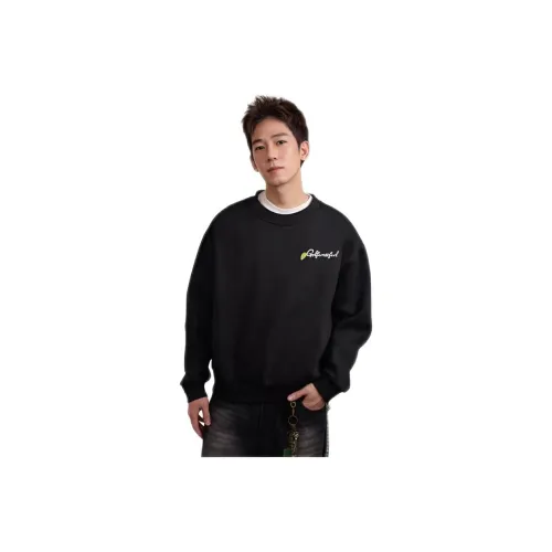 GOYN Черный флис с подкладкой школьные свитшоты