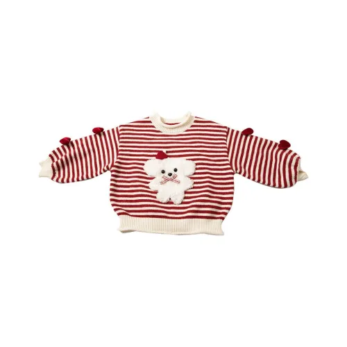 RHOBESAM Сладкий Дом Щенок Сердце Свитер 2728 Цвет изображения Пре-школьные Свитеры