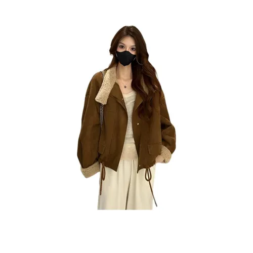 LADYXIEXIE Cropped Coat Women's