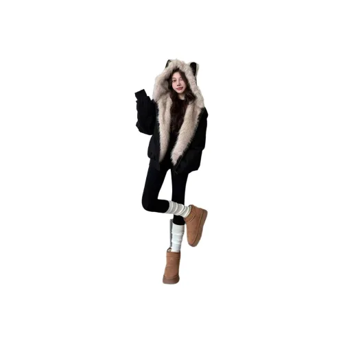 SRCG Черный Унисекс Пуховики