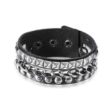 Многослойный кожаный браслет [Стиль 3]