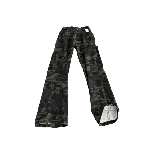 BLACK AT Камуфляж Унисекс Джинсы