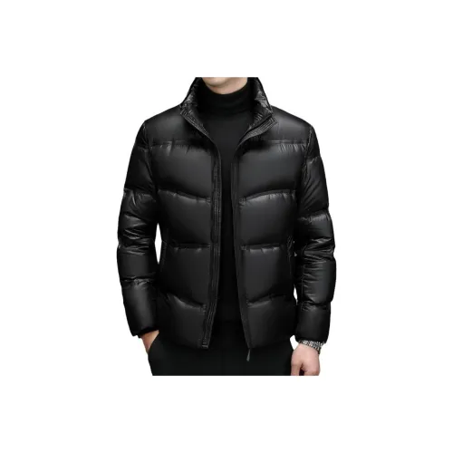 DKRVT Черный [Упаковка Включена] Мужские пуховики