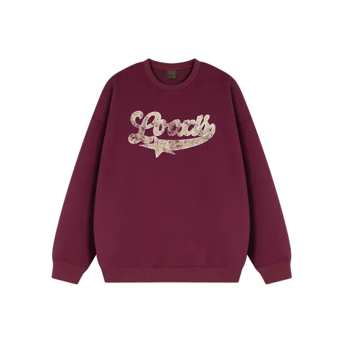 LOOX! Свитшот Унисекс Бордовый