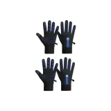 Чёрный, синий, 2 упаковки