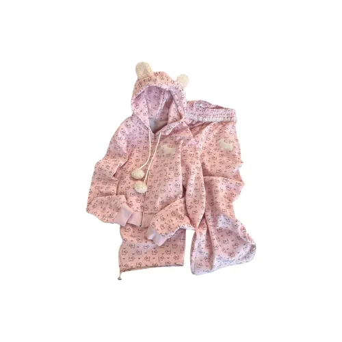 MUQINGQING Розовый комплект Женские Пижамные комплекты