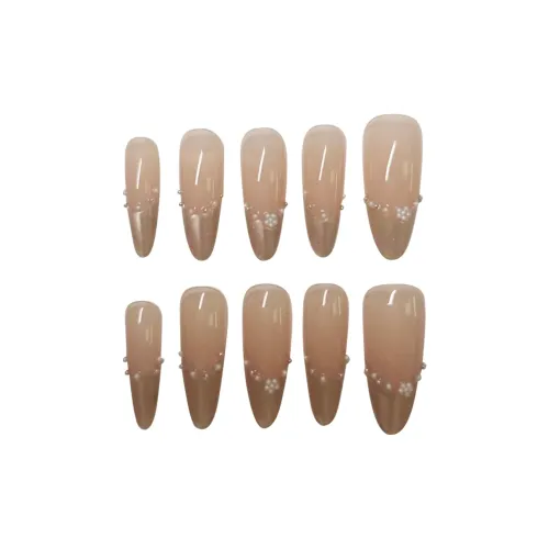 MAXFINE Summer Cat Eye Кожа Ухаживающая Телесный Премиум Feel Наклейки для Ногтей False Nail Everyday Patch