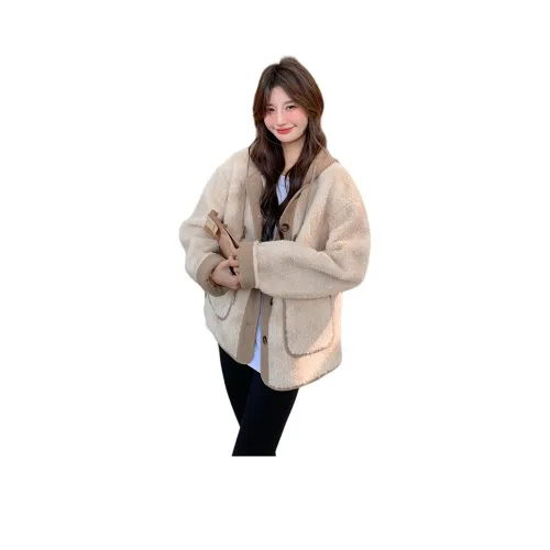 LAOYECHE Бархат Feel Пальто Женское