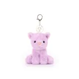 Брелок Леопард - Фиолетовый