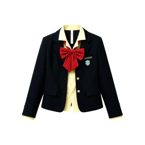 FLIM Рубашка с галстуком-бабочкой женская униформа