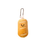 Милый с наполнителем брелок в виде багета