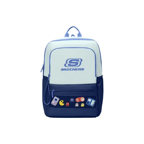 Skechers Ткань Рюкзак Унисекс Синий Василек