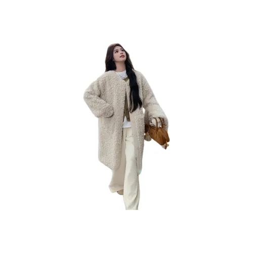 LAOYECHE Бархат Feel Пальто Женское