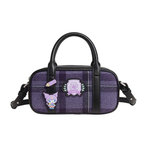 TOUTOU Kuromi Collaboration Синтетическая кожа текстиль Мозаика Сумка Женская Таро Фиолетовый
