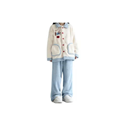 AHRTB Белый комплект женских пижам