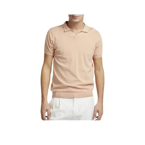 AT.P.CO Cream Yellow Men's Polo